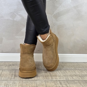 MANOS.RO Ghete dama piele naturala Water Repellent ANA VIOTTI GD2352 - Img 2