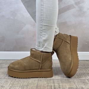 MANOS.RO Ghete dama piele naturala Water Repellent ANA VIOTTI GD2437