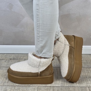 MANOS.RO Ghete dama piele naturala Water Repellent ANA VIOTTI GD2441
