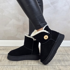 MANOS.RO Ghete dama piele naturala Water Repellent ANA VIOTTI GD2526 - Img 5