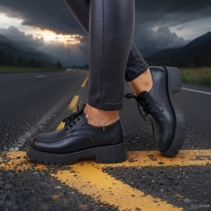 MANOS.RO Pantofi dama CASUAL piele naturala PC1897
