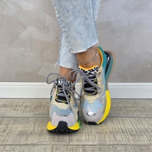 MANOS.RO Pantofi dama casual sport piele naturala FEEL PS801 - Img 4