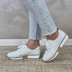 MANOS.RO Pantofi dama casual sport piele naturala FILIPPO PC2396