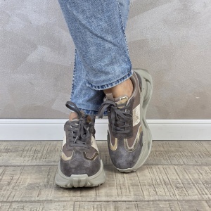 MANOS.RO Pantofi dama casual sport piele naturala FILIPPO PS735 - Img 2