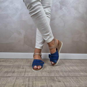MANOS.RO Pantofi dama Jeans SJ27 - Img 2