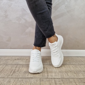 MANOS.RO Pantofi dama sport Skechers® UNO LITE LITE WORK 177289 WHT - Img 2