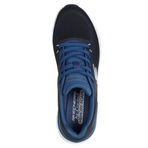 Pantofi barbati Skechers Slip-on- Glide-Step Pro - Waverra 233132 BKBL - Img 2