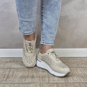 Pantofi dama casual ANA VIOTTI piele naturala PC2355 - Img 3