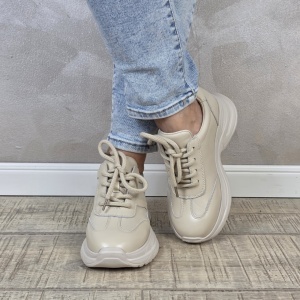 Pantofi dama casual Franco piele naturala PS688 - Img 2