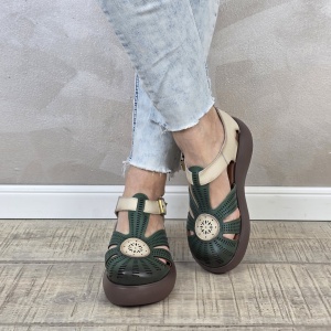Pantofi dama casual Franco piele naturala PV2158 - Img 3