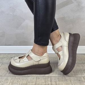 Pantofi dama casual Franco piele naturala PV2164