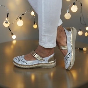 Pantofi dama MANOS.RO piele naturala PP430