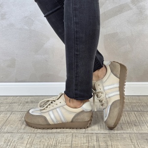 Pantofi dama sport FORMAZIONE piele naturala PS617 - Img 4