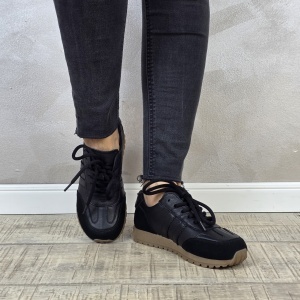 Pantofi dama sport FORMAZIONE piele naturala PS619 - Img 3