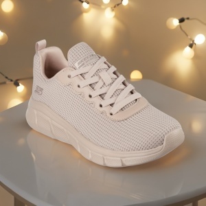 Pantofi dama sport Skechers® Bobs Squad Chaos 117346 NAT - Img 2