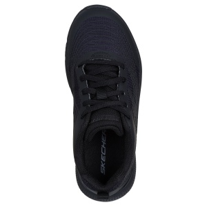 Pantofi dama sport Skechers®- negri, GLIDE-STEP, din material textil 303576L BBK - Img 3