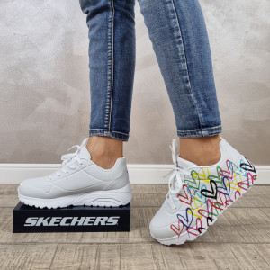 Pantofi dama sport Skechers® Uno Lite - Easy Zip 314064L WMLT