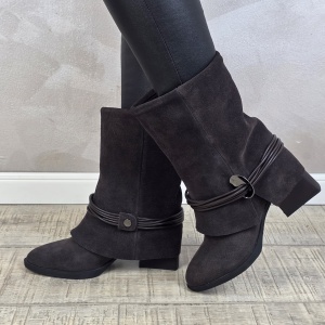 Botine/Ghete dama piele naturala MANOS.RO BT331