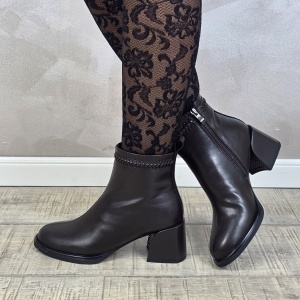 Botine/Ghete dama piele naturala MANOS.RO BT354