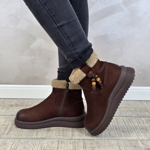 GHETE dama casual Feel piele naturala GD2585 - Img 2