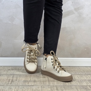 MANOS.RO Ghete dama casual Formazione piele naturala GD2407 - Img 2