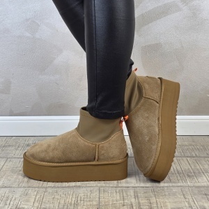 MANOS.RO Ghete dama piele naturala Water Repellent ANA VIOTTI GD2461 - Img 7