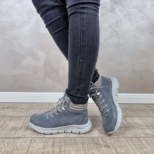 MANOS.RO Ghete dama Skechers 167373 GRY - Img 4