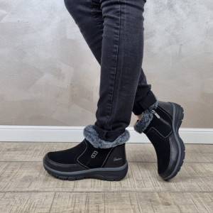MANOS.RO Ghete dama Skechers 167403 BLK - Img 4