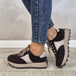 MANOS.RO Pantofi dama casual sport piele naturala FILIPPO PS881