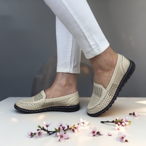 MANOS.RO Pantofi dama piele naturala B672