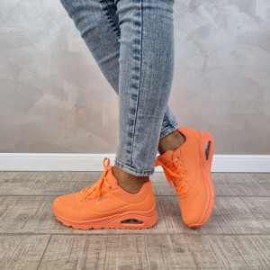MANOS.RO PANTOFI DAMA SPORT SKECHERS® UNO 73667 ORG - Img 4