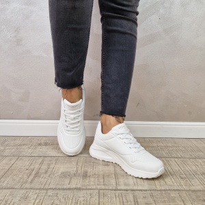 MANOS.RO Pantofi dama sport Skechers® UNO LITE LITE WORK 177289 WHT - Img 3
