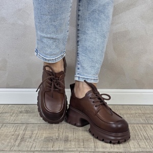 Pantofi dama casual FORMAZIONE piele naturala PC2360 - Img 3