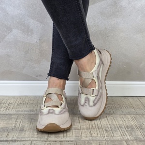 Pantofi dama casual Formazione piele naturala PV2147 - Img 2