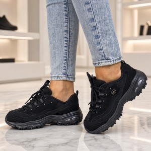 Pantofi dama sport BIGGEST FAN' SKECHERS 11949W BBK