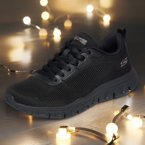 Pantofi dama sport Skechers® Bobs Squad Chaos 117700 BBK