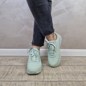 Pantofi dama sport Skechers UNO LITE 310387L SAGE - Img 4
