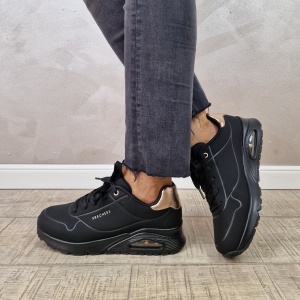 Pantofi dama sport Skechers UNO LITE 310545L BBK - Img 5