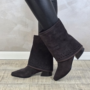 Botine/Ghete dama piele naturala MANOS.RO BT327