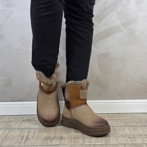 GHETE dama casual FRANCO GERARDO piele naturala GD2421