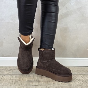 MANOS.RO Ghete dama piele naturala Water Repellent ANA VIOTTI GD2353 - Img 2