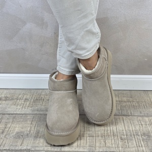 MANOS.RO Ghete dama piele naturala Water Repellent ANA VIOTTI GD2438 - Img 2