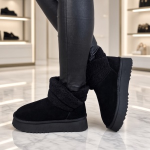 MANOS.RO Ghete dama piele naturala Water Repellent ANA VIOTTI GD2527