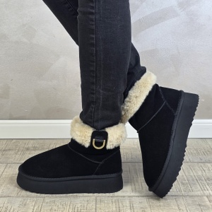 MANOS.RO Ghete dama piele naturala Water Repellent ANA VIOTTI GD2528 - Img 6