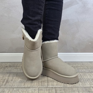 MANOS.RO Ghete dama piele naturala Water Repellent ANA VIOTTI GD2529 - Img 4
