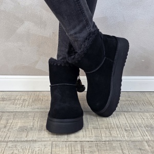MANOS.RO Ghete/Pantofi dama piele naturala Water Repellent ANA VIOTTI GD2626 - Img 3