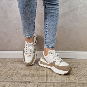 MANOS.RO Pantofi dama casual sport piele naturala Filippo PS514 - Img 2