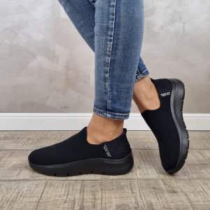 MANOS.RO Pantofi dama sport Skechers® SLIP-INS 124820 BBK - Img 4