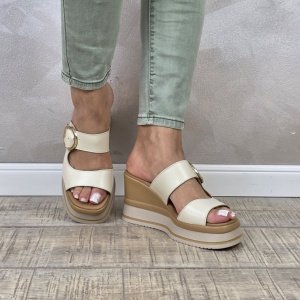MANOS.RO Sandale dama piele naturala GOLD DEER SP887 - Img 4