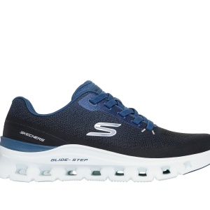 Pantofi barbati Skechers Slip-on- Glide-Step Pro - Waverra 233132 BKBL - Img 6